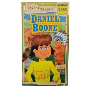 Daniel Boone VHS Enchanted Collection Animated Color Cartoons 1995 NOS Sealed